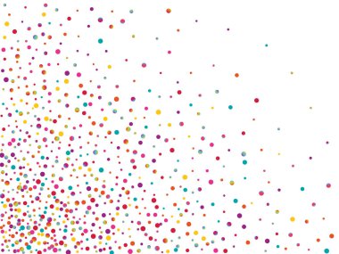 Beyaz Karnaval Yağmur Tasarımı. Yeşil Nokta Kartpostalı. Mutlu Bayrak. Karnaval Gökkuşağı Kartpostalı.