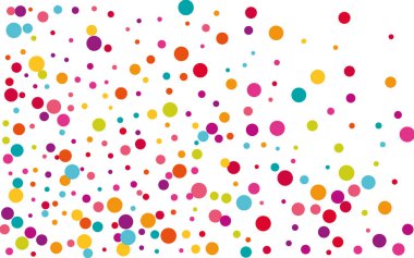 Color Carnival Dust Wallpaper. Yellow Flying Circle Design. Festival Card. Decoration Green Wallpaper.