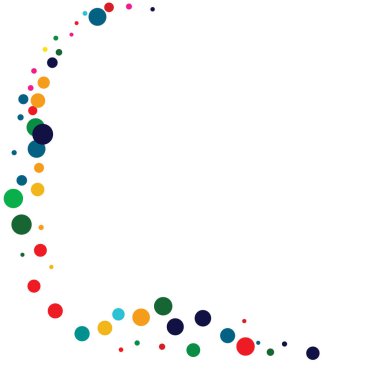 Gökkuşağı Festivali Su Sıçratma Çizimi. Beyaz Noel Noktası Duvar Kağıdı. Bayrak Etkisi. Karnaval Yeşil Arkaplanı.