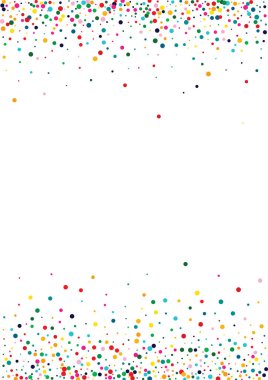 Sarı Davetiye Nokta Sancağı. Yeşil Top Round Deseni. Kutlama İllüstrasyonu. Soyut Yeşil Arkaplan.