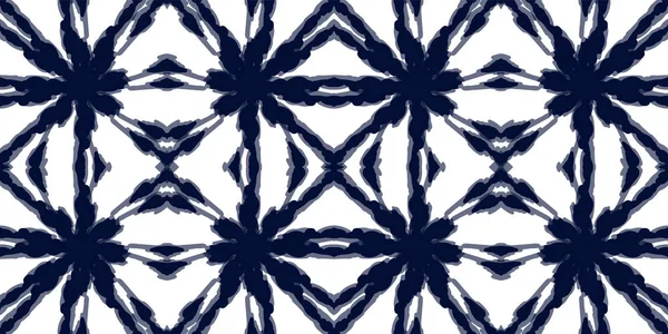 Línea azul Vector patrón sin costura . — Vector de stock
