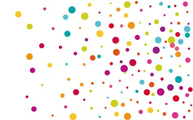 Turuncu Şeffaf Çember Kartpostal. Turuncu Vektör Yuvarlak Çizimi. Karnaval Tasarımı. Eğlenceli Beyaz Kartpostal.