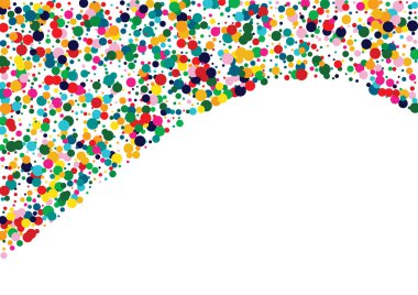 Gökkuşağı Kutlaması Polka Kartpostalı. Turuncu Bağımsızlık Duvar Kağıdı. Düşen Şenlik Arkaplanı. Uçan Yeşil Davet.