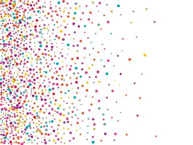 Renkli Kutlama Konfeti Arkaplanı. 