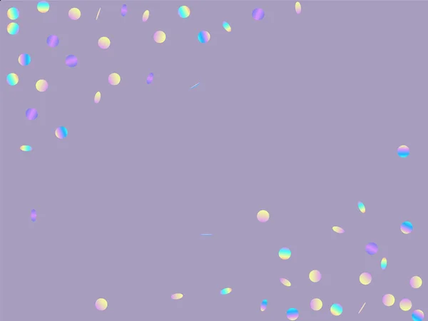Color Abstract Splash Backdrop. Confetti Design. Vzor pro létání. Duhová průhledná ilustrace. — Stockový vektor