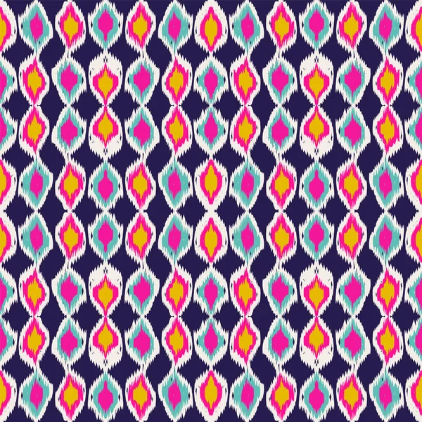 Indigo Psychedelic Shibori Vector model fără sudură — Vector de stoc