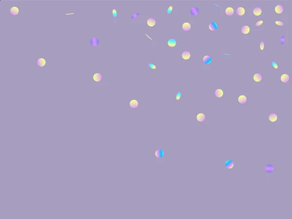 Color Transparente Confetti Fondo . — Vector de stock