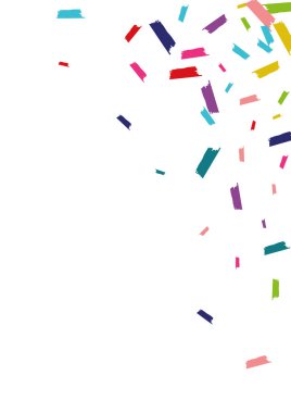 Gökkuşağı Davetiyesi Yuvarlak Arkaplan.