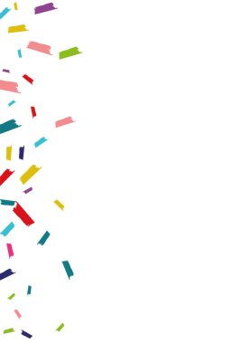 Renk Dekorasyonu Yağmur Tasarımı. Toz kartpostalı. Yağmur Vektörü Duvar Kağıdı. Renk Düşüşü Şablonu.