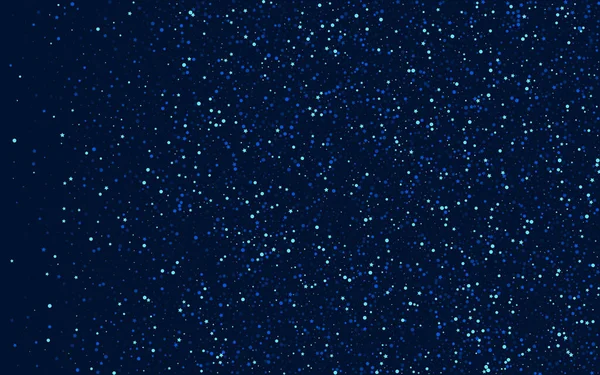 Σκούρο εορταστικό φόντο Vector Rain. Μπλε — Διανυσματικό Αρχείο