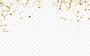 Altın Işık Çemberi dokusu. Parlak Polka 