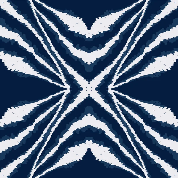 Aquamarine Tribal Graphic Vector Sans couture — Image vectorielle