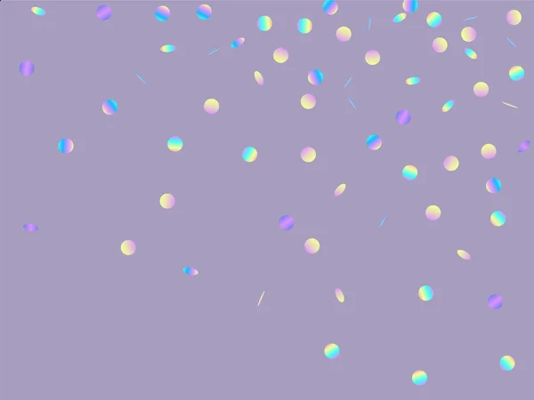 Regenboog vliegend rond patroon. Spatpatroon. Confetti Festival Banner. Regenboog Vier achtergrond. — Stockvector