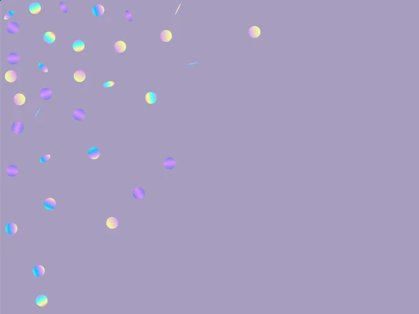 Color Abstract Confetti Postcard. Ilustración de salpicaduras. Polvo Carnaval Textura. Textura de efecto arco iris . — Archivo Imágenes Vectoriales