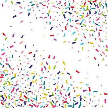 Gökkuşağı Noel Yağmuru İllüstrasyonu. Yağmur Bayrağı. Parlak Vektör Tasarımı. Renk Vektörü Bayrağı.