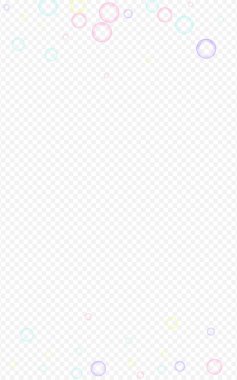 Mavi Köpük Suyu Şeffaf Arkaplan. Gerçekçi. 