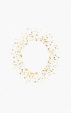 Altın Toz Noel Şeffaf Arkaplan. 