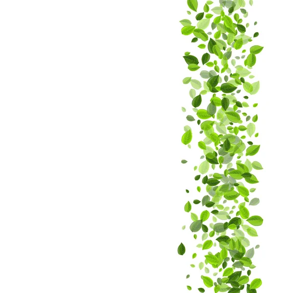 Bannière vectorielle réaliste de feuilles de marais. Nature — Image vectorielle