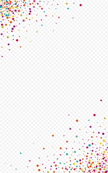 Multicolored Circle Happy Transparent Background. — Stockový vektor