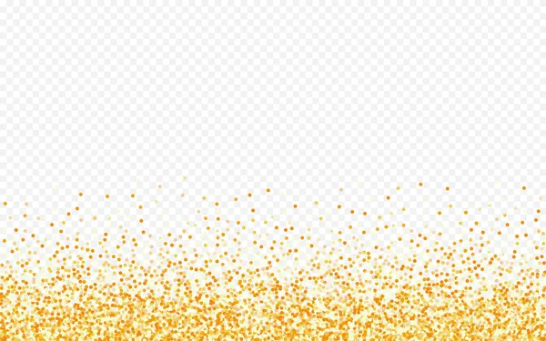 Fondo transparente aislado Golden Glow. — Vector de stock