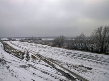 Bulutlu havalarda panoramik manzara
