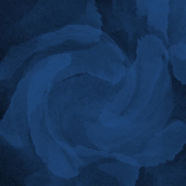 Niebieska Zima Abstrakcja Akwareli Całym Arkuszu Papieru Uderzenia Farby Naśladują — Zdjęcie stockowe