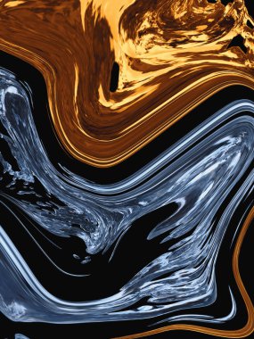 Soyut suluboya elementler seti. Dinamik ışık, renkli şekiller ve beyaz arkaplanda çizgiler. Bir el ilanı, kart, pankart ya da sunum için şablon.