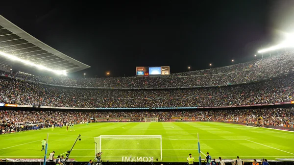 ФК Барселона, Nou Camp футбольного стадіону — стокове фото