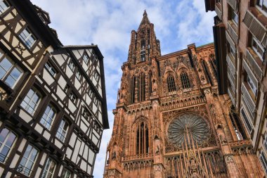 Katedral Notre Dame Strazburg, Bas Rhin, Alsace