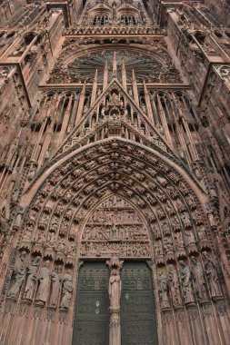 Katedral Notre Dame Strazburg, Bas Rhin, Alsace