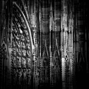 Katedral Notre Dame Strazburg, Bas Rhin, Alsace