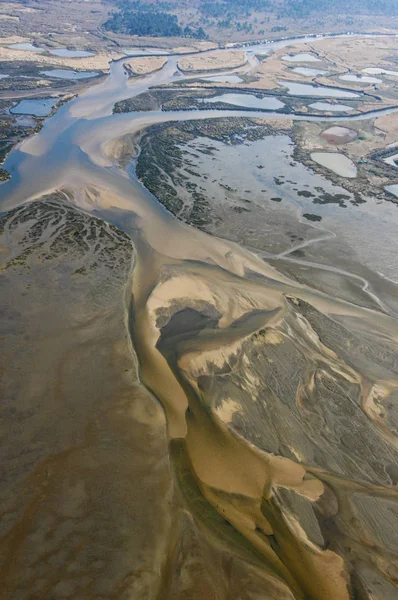 Dune de nisip în Domaine de Certes, Arcachon — Fotografie, imagine de stoc