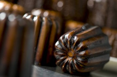 Caneles Fransız Bordeaux gelen geleneksel tatlı