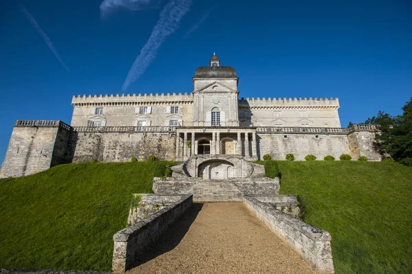 Castle of Vayres in Gironde — Stock Photo, Image