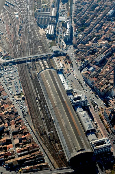 Vista aérea de la ciudad de Burdeos, Francia —  Fotos de Stock