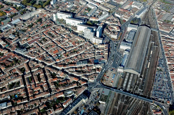 Vista aérea de la ciudad de Burdeos, Francia —  Fotos de Stock