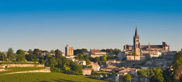 Saint-Emilion, Unesco World Heritage Site, Franciaország — Stock Fotó