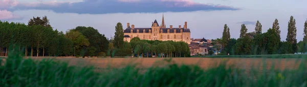 Francja, renesansowy zamek cadillac w gironde — Zdjęcie stockowe