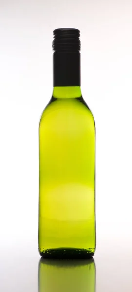 Bottle of white wine isolated on white background — Stock Photo, Image