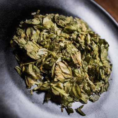 Bira bir ahşap tahta üzerinde yapmak için arpa tohumu