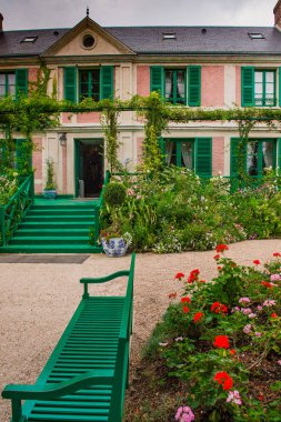 Harika darbeydi Bahçe Normandie Fransa