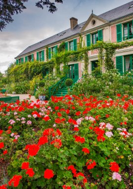 Harika darbeydi Bahçe Normandie Fransa