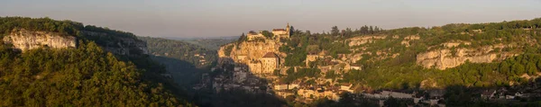 Rocamadour village a picturesque unesco world heritage site in f — Stock Photo, Image