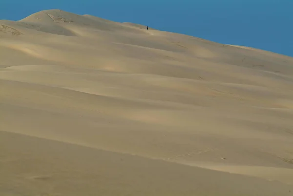 Die Berühmte Dune Pilat Der Nähe Von Arcachon Bei Sonnenuntergang — Stockfoto