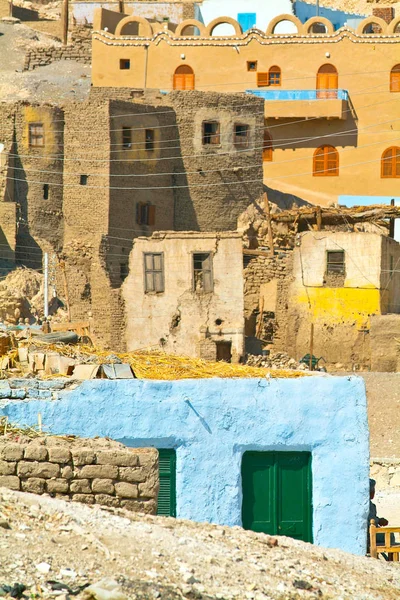 Egitto Valle Del Nilo Luxor Tebe Valle Dei Nobili — Foto Stock