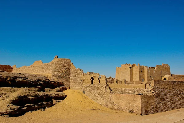 Ägypten - kloster des heiligen simeon — Stockfoto