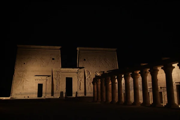 Egypt chrám Fílé — Stock fotografie