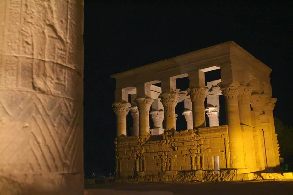 Egypt chrám Fílé — Stock fotografie