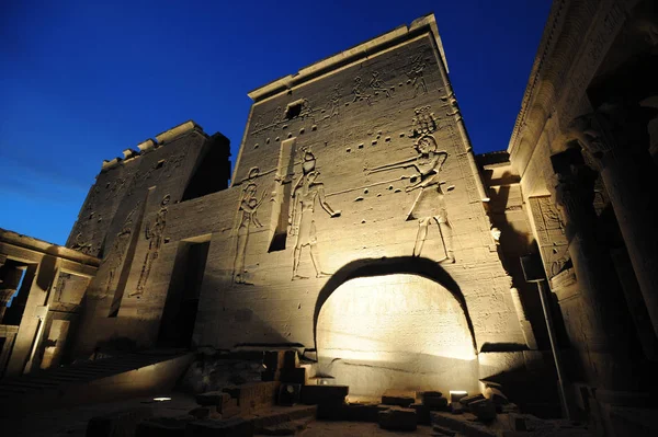 Egipt świątynia File — Zdjęcie stockowe
