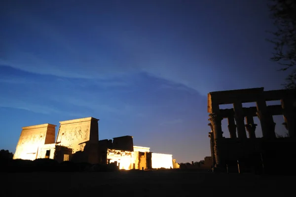 Egypte tempel van Philae — Stockfoto